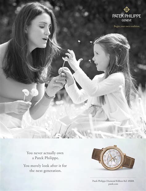 slogan patek philippe